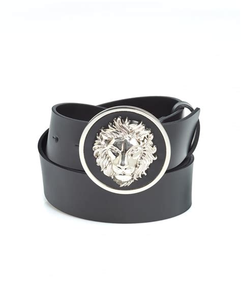 versace versus lion black belt|Versace belt black and white.